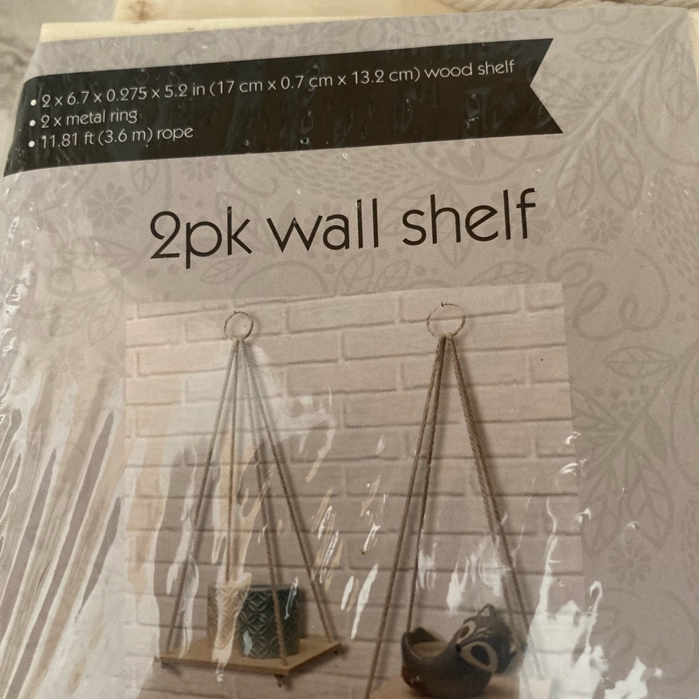 wood shelf